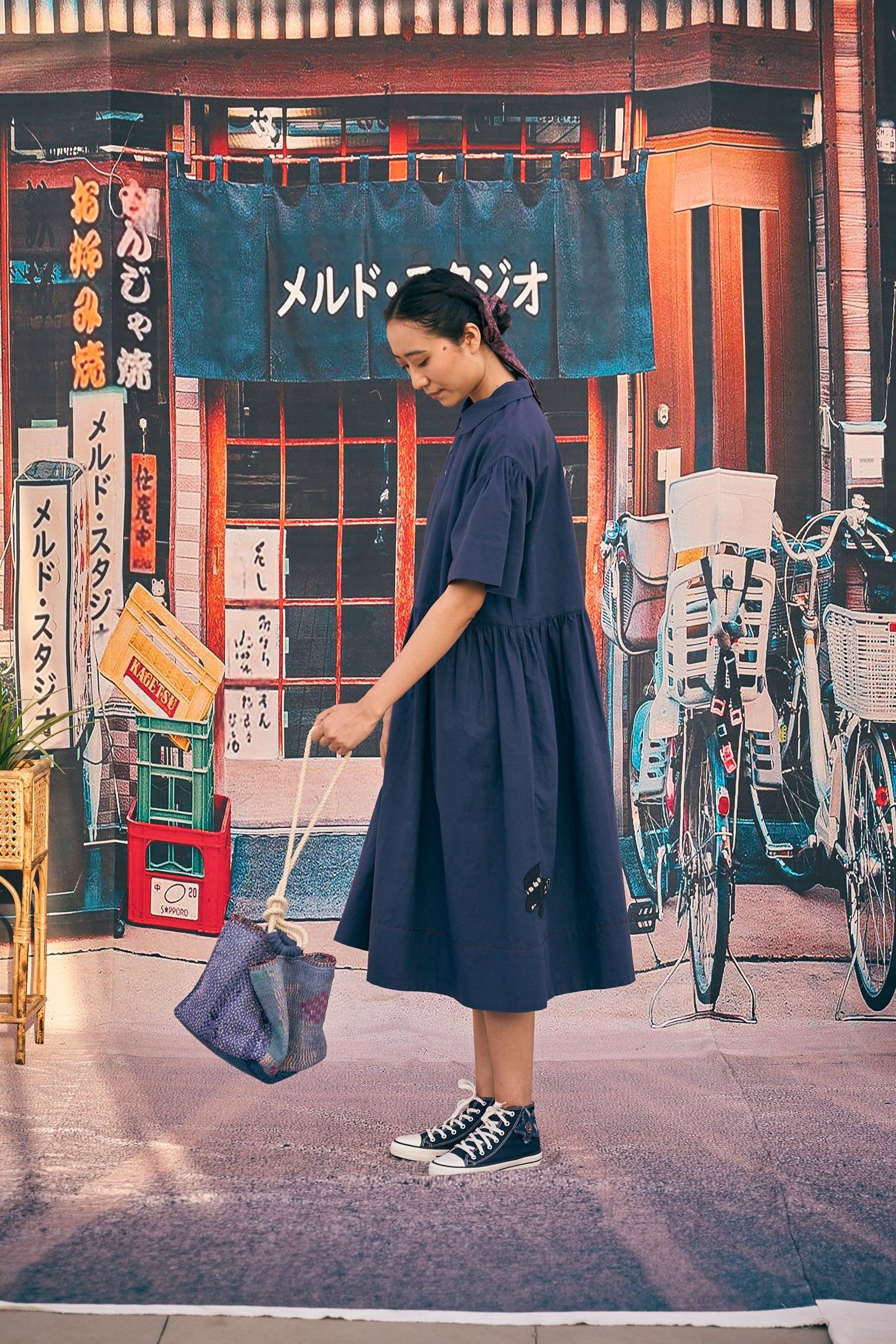 FUJI BUCKET BAG