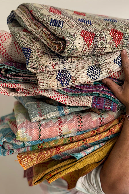 Vintage fabrics and emb